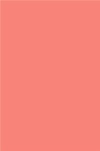 Journal Congo Pink Color Simple Plain Pink
