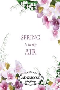 Notebook Journal Dot-grid, Spring Is in the Air