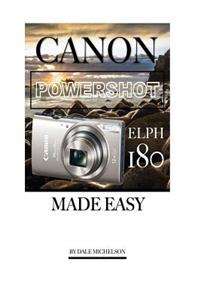 Canon Powershot Elph 180 Camera: Made Easy