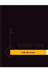 Cake Decorator Work Log