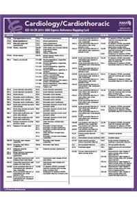 ICD-10 Mappings 2013 Express Ref Coding Card Cardiology