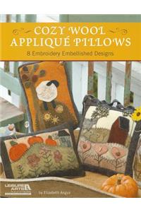 Cozy Wool Applique Pillows