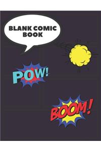 Blank Comic Book