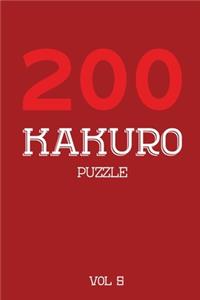 200 Kakuro Puzzle Vol 5