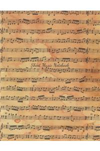 Sheet Music Notebook