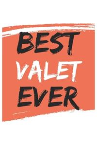 Best valet Ever valets Gifts valet Appreciation Gift, Coolest valet Notebook A beautiful