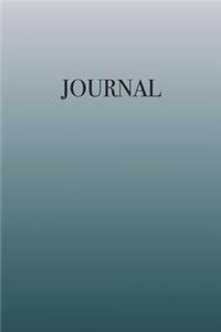 Cool Sea Green Journal for Minimalists