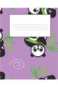 Panda Composition Notebook