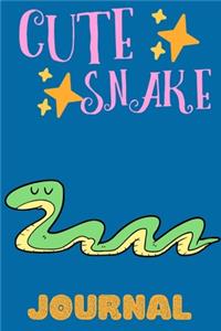 Cute Snake Journal