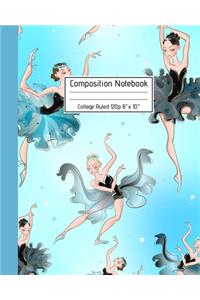 Composition Notebook College Ruled 120p 8