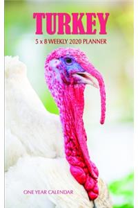 Turkey 5 x 8 Weekly 2020 Planner