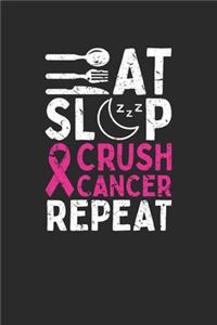 Eat Sleep Crush Cancer Repeat