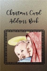 Christmas Card Address Book