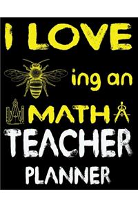 I ing an Math Teacher Planner