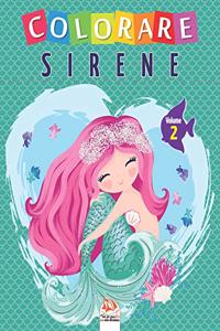 Colorare sirene - Volume 2