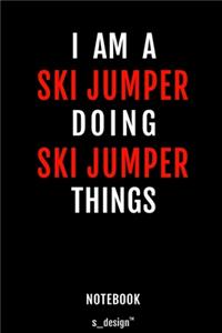 Notebook for Ski Jumpers / Ski Jumper