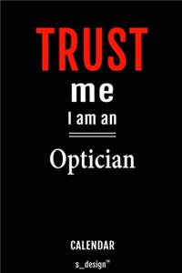 Calendar for Opticians / Optician