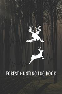 Forest Hunting Log Book