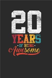 20 Years Of Being Awesome