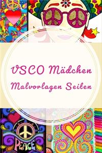 VSCO Mädchen Malvorlagen Seiten