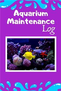 Aquarium Maintenance Log