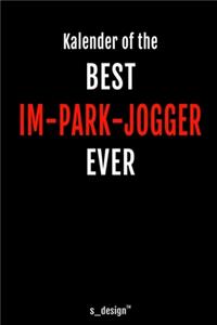 Kalender für Im-Park-Jogger