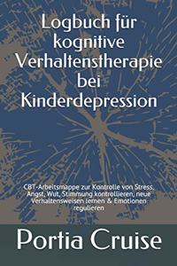 Logbuch für kognitive Verhaltenstherapie bei Kinderdepression