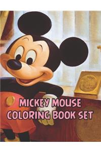 Mickey Mouse Coloring Book Set