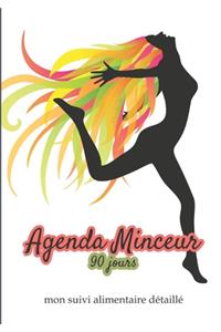 Agenda minceur 90 jours - mon suivi alimentaire détaillé
