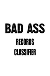 Bad Ass Records Classifier