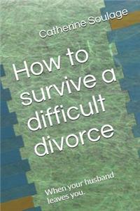 How to Survive a Difficult Divorce