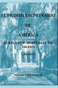 El Primer Dichonario De America I