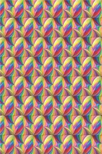 Journal: Colorful Rainbow Kaleidoscope
