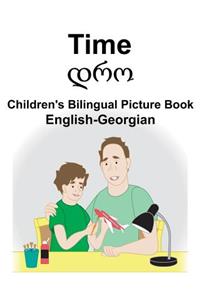 English-Georgian Time Children's Bilingual Picture Book