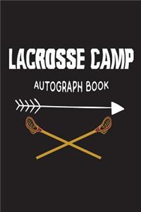 Lacrosse Camp Autograph Book