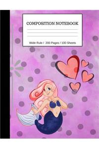 Mermaid Composition Notebook