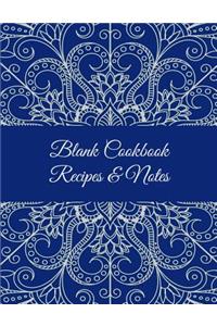 Blank Cookbook Recipes & Notes