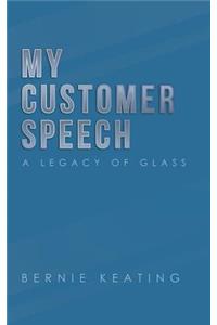 My Customer Speech