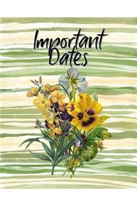Important Dates