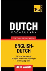 Dutch Vocabulary for English Speakers - 9000 Words