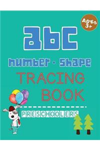 ABC Number Shape Tracing Book