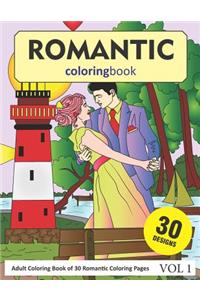 Romantic Coloring Book