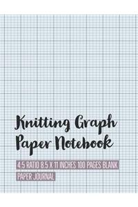 Knitting Graph Paper Notebook