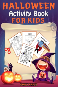 Halloween Activity Book for Kids