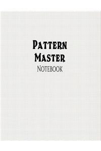 Pattern Master Notebook: 1/12" Graph Ruling, 144 Pages