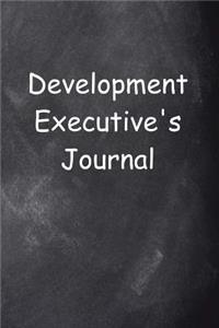 Development Executive's Journal Chalkboard Design: (Notebook, Diary, Blank Book)