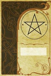 Monogram Pentagram (Neopaganism) Journal