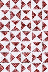 Bullet Journal Notebook Triangles with Dots Pattern 13