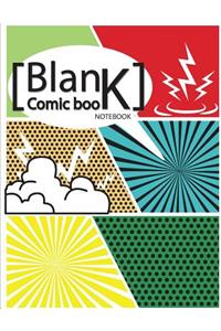 Blank Comic Book Notebook