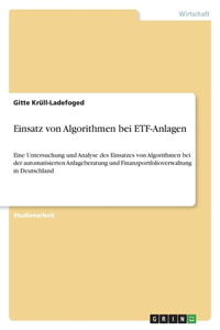 Einsatz von Algorithmen bei ETF-Anlagen